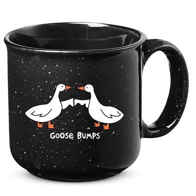 Goose Bumps Funny 15oz Campfire Ceramic Mug