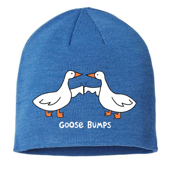 Goose Bumps Funny Sustainable Beanie