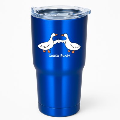 Goose Bumps Funny Tumbler