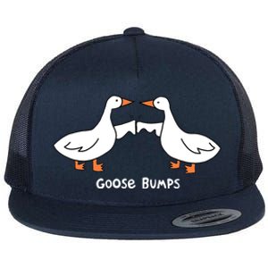 Goose Bumps Funny Flat Bill Trucker Hat