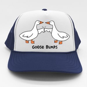 Goose Bumps Funny Trucker Hat