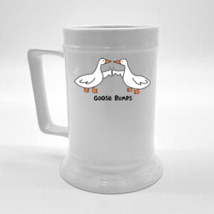 Goose Bumps Funny Beer Stein