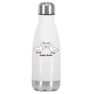 Goose Bumps Funny Stainless Steel Insulated Water Bottle