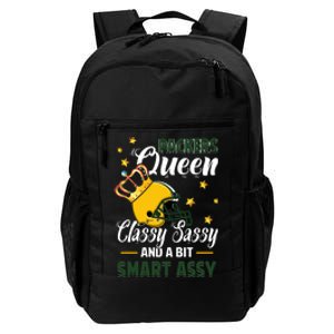 Green Bay Football Queen Classy Sassy And A Bit Smart Assy Daily Commute Backpack