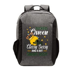 Green Bay Football Queen Classy Sassy And A Bit Smart Assy Vector Backpack