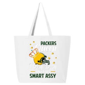 Green Bay Football Queen Classy Sassy And A Bit Smart Assy 25L Jumbo Tote