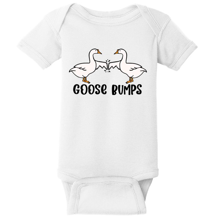 Goose Bumps Funny Baby Bodysuit