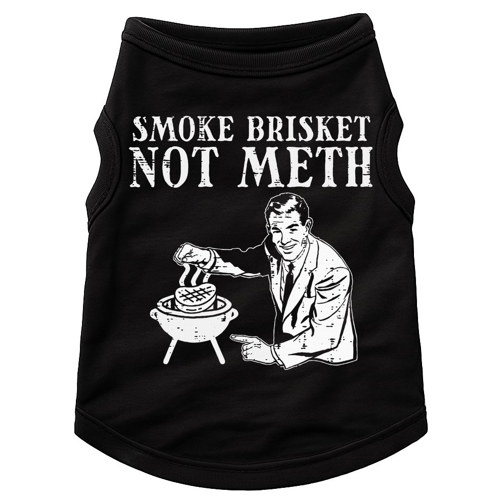 Grill Brisket Fun Bbq Barbecue Meat Grilling Master Dad Doggie Tank