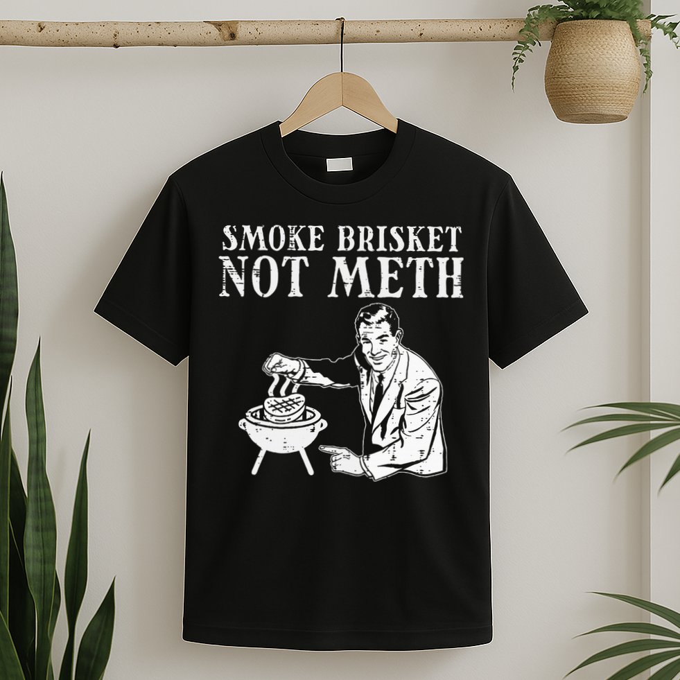 Grill Brisket Fun Bbq Barbecue Meat Grilling Master Dad T-Shirt