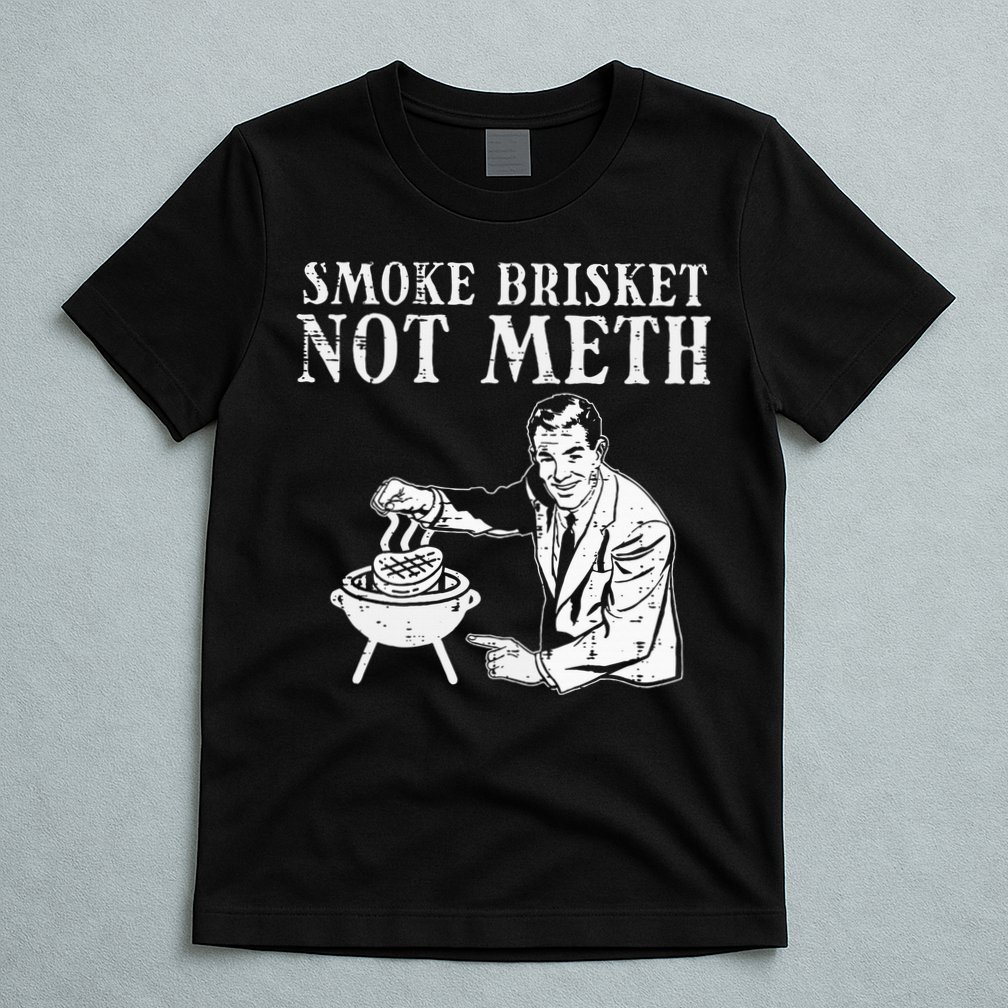 Grill Brisket Fun Bbq Barbecue Meat Grilling Master Dad T-Shirt