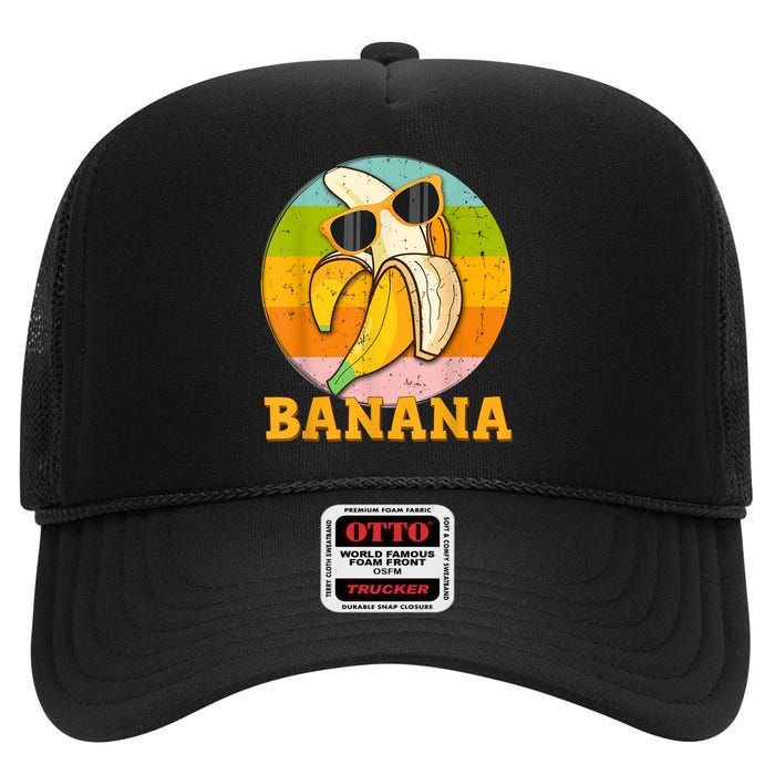 Greens Banana Flour Banana Splits Bowl Bananapops Bananapant High Crown Mesh Back Trucker Hat