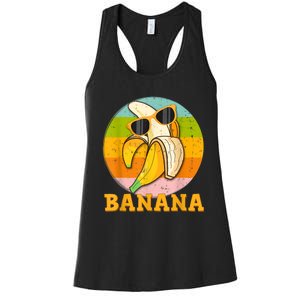 Greens Banana Flour Banana Splits Bowl Bananapops Bananapant Women's Racerback Tank