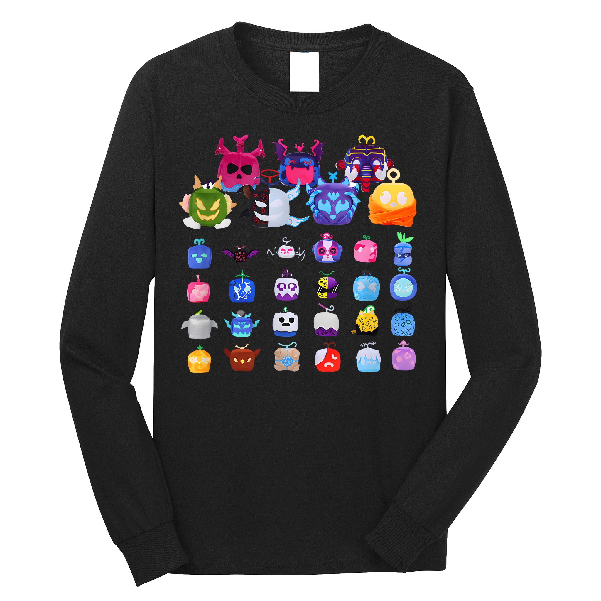 Game Blox Fruits Long Sleeve Shirt