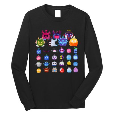 Game Blox Fruits Long Sleeve Shirt