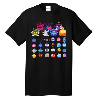 Game Blox Fruits Tall T-Shirt