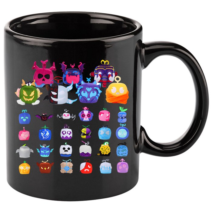 Game Blox Fruits 11oz C Handle Ceramic Mug