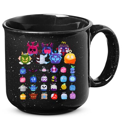 Game Blox Fruits 15oz Campfire Ceramic Mug