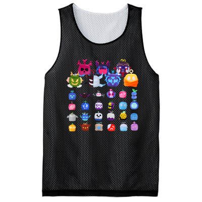 Game Blox Fruits Mesh Reversible Basketball Jersey Tank