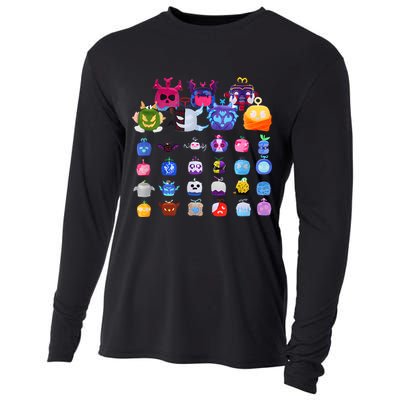 Game Blox Fruits Cooling Performance Long Sleeve Crew
