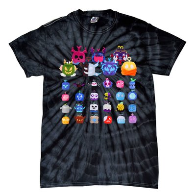 Game Blox Fruits Tie-Dye T-Shirt