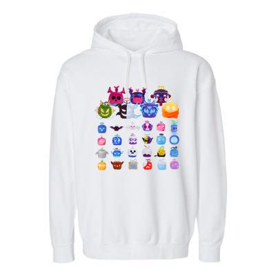 Game Blox Fruits Garment-Dyed Fleece Hoodie