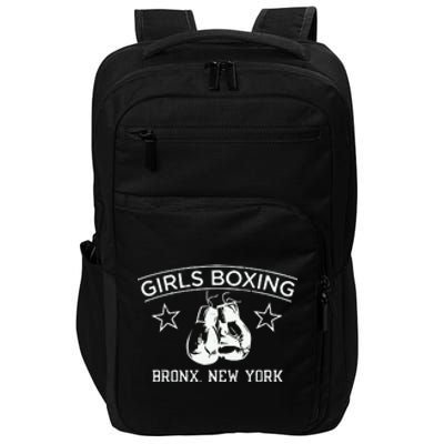 Girl Boxing Friends Rachel Green Retro Vintage Impact Tech Backpack