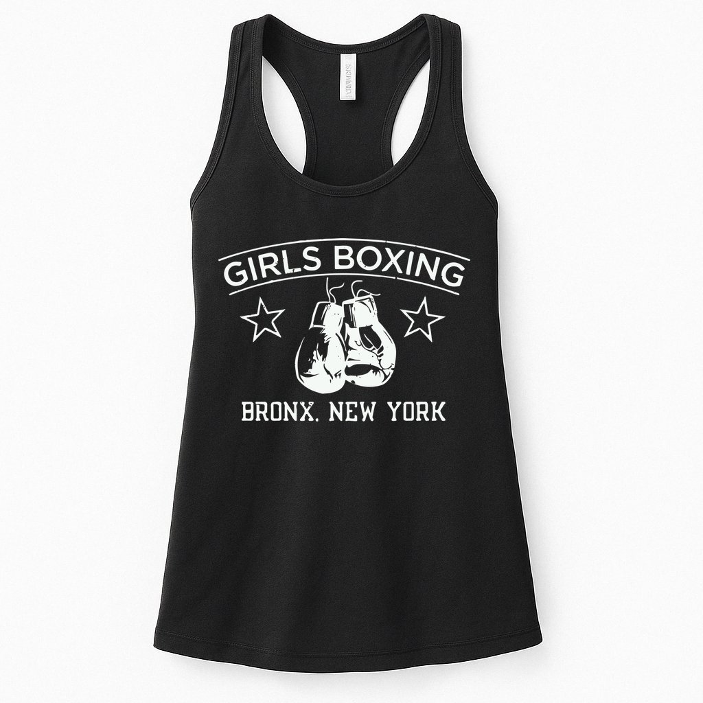 Girl Boxing Friends Rachel Green Retro Vintage Womens Tank Top