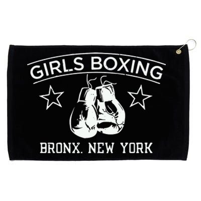 Girl Boxing Friends Rachel Green Retro Vintage Grommeted Golf Towel