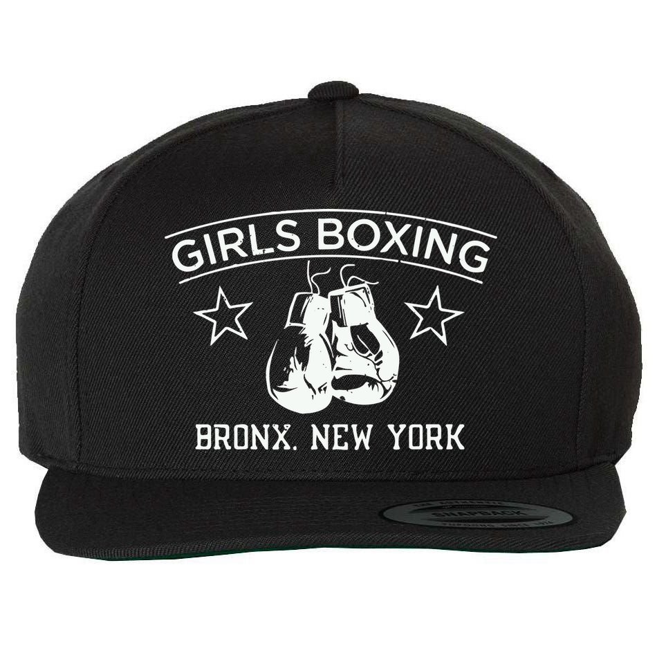 Girl Boxing Friends Rachel Green Retro Vintage Wool Snapback Cap