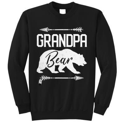 Grandpa Bear Funny Father's Day Gift Papa Best Dad Joke Sweatshirt