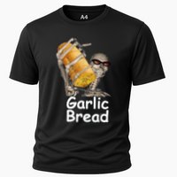 Garlic Bread Funny Skeleton Cooling Performance Crew T-Shirt