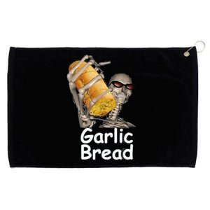 Garlic Bread Funny Skeleton Grommeted Golf Towel