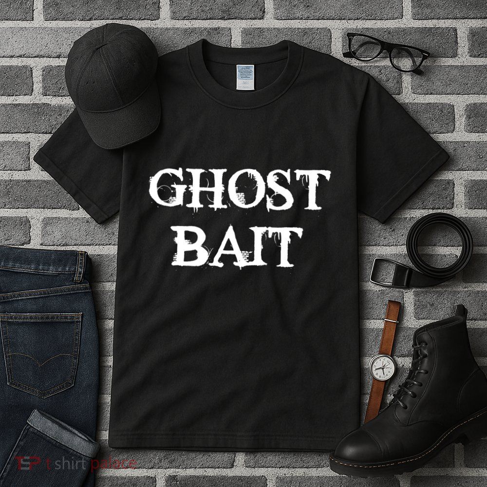 Ghost Bait Funny Paranormal Ghost Hunting Scary Halloween Tall T-Shirt