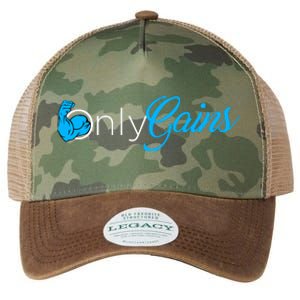 Gym Bodybuilder Fitness Lovers | Only Gainz Only Gains Legacy Tie Dye Trucker Hat