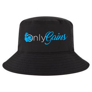 Gym Bodybuilder Fitness Lovers | Only Gainz Only Gains Cool Comfort Performance Bucket Hat