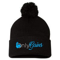 Gym Bodybuilder Fitness Lovers | Only Gainz Only Gains Pom Pom 12in Knit Beanie