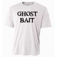 Ghost Bait Funny Paranormal Ghost Hunting Scary Halloween Cooling Performance Crew T-Shirt