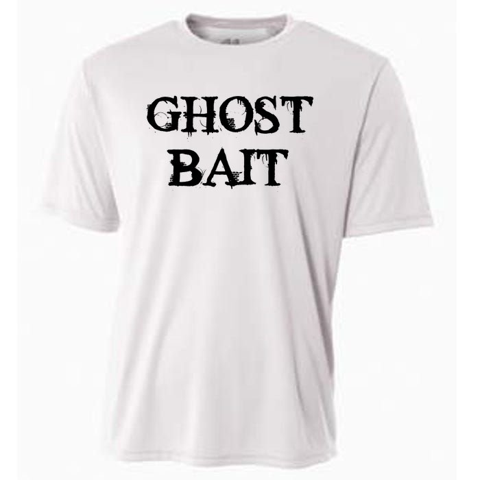 Ghost Bait Funny Paranormal Ghost Hunting Scary Halloween Cooling Performance Crew T-Shirt