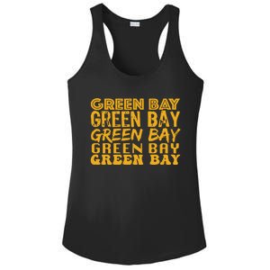 Green Bay Football Ladies PosiCharge Competitor Racerback Tank