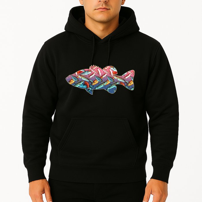 Go Base Fish Fishing Lures Pattern Hoodie