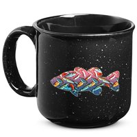 Go Base Fish Fishing Lures Pattern 15oz Campfire Ceramic Mug