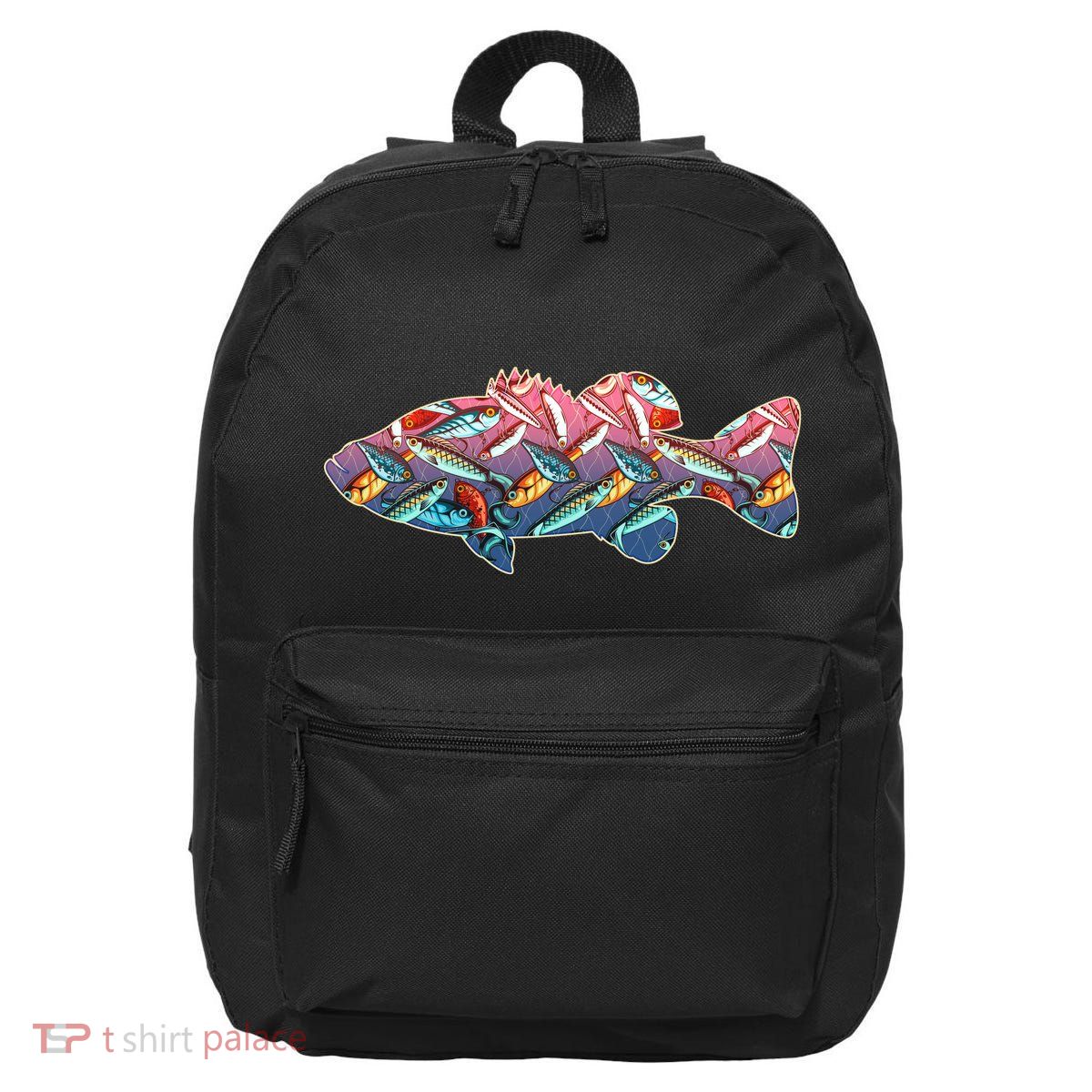 Go Base Fish Fishing Lures Pattern 16 in Basic Backpack