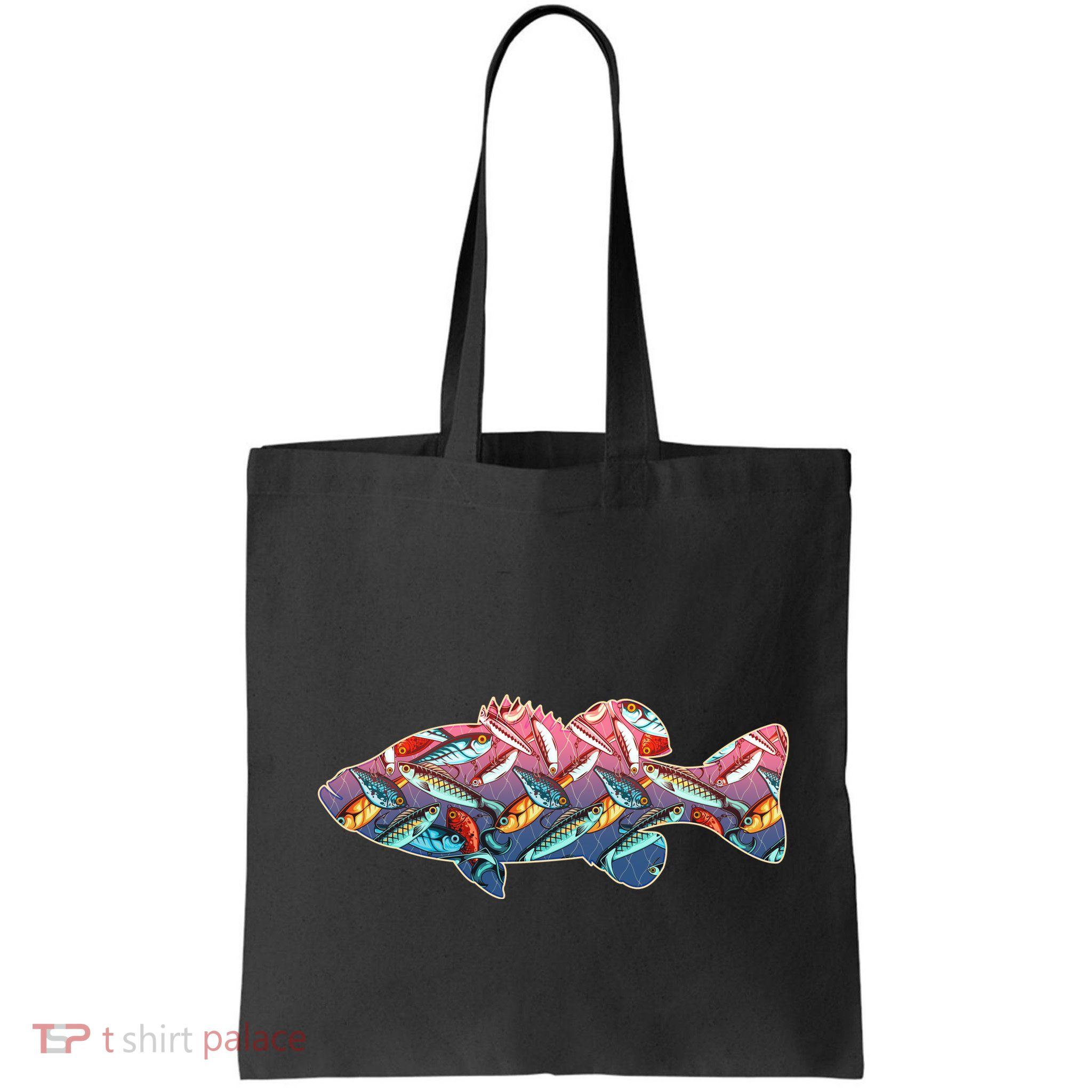 Go Base Fish Fishing Lures Pattern Bag