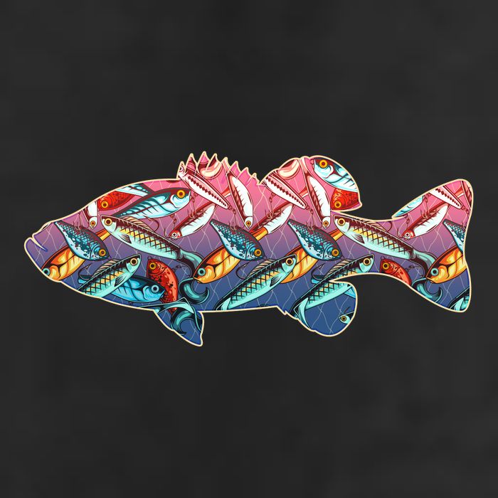 Go Base Fish Fishing Lures Pattern Tumbler