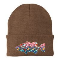 Go Base Fish Fishing Lures Pattern Beanie