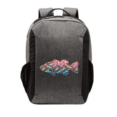 Go Base Fish Fishing Lures Pattern Vector Backpack