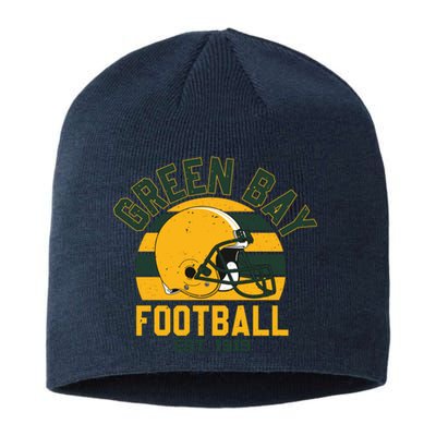 Green Bay Football Est 1919 Team Supporter Sustainable Beanie