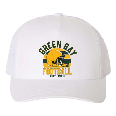 Green Bay Football Est 1919 Team Supporter Yupoong Adult 5-Panel Trucker Hat