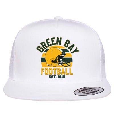 Green Bay Football Est 1919 Team Supporter Flat Bill Trucker Hat