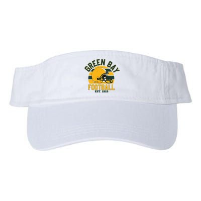 Green Bay Football Est 1919 Team Supporter Valucap Bio-Washed Visor